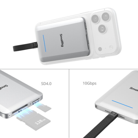 SmallRig 6293 - wielofunkcyjny, przenośny dysk SSD, 2TB
